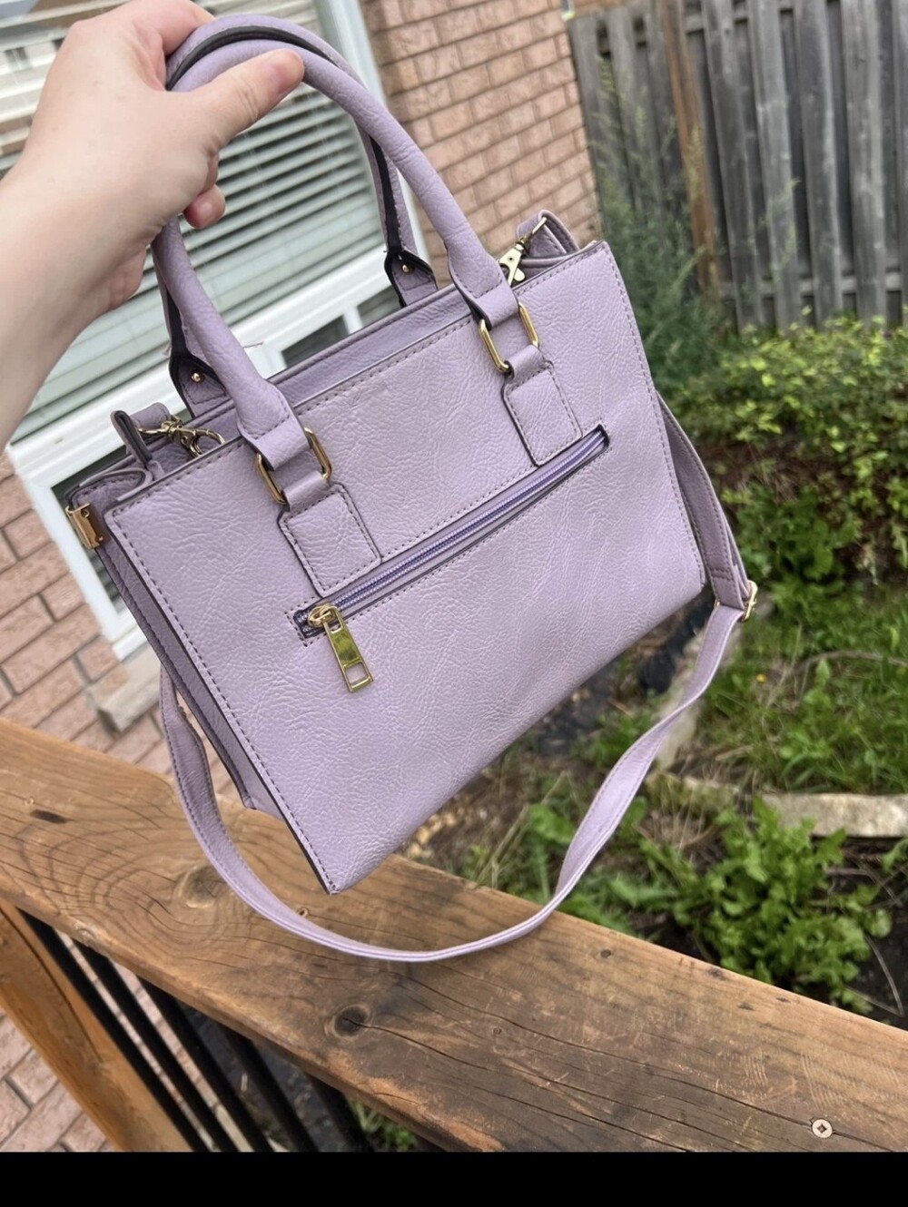 Lavender ALDO SATCHEL - Picture 3 of 6